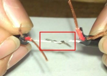 how to repair damaged wire