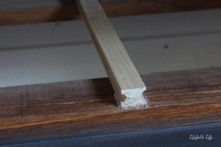 how to fix wooden drawer slides