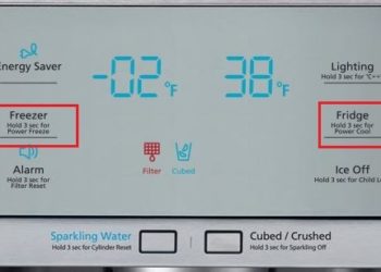 How do I reset my freezer?