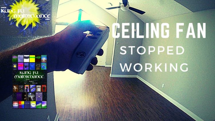 hunter ceiling fan won t turn