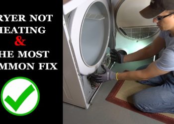 How do you fix a dryer that is not heating?