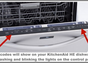 kitchenaid dishwasher clean light blinking