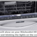 kitchenaid dishwasher clean light blinking