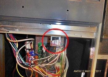 furnace blower door safety switch
