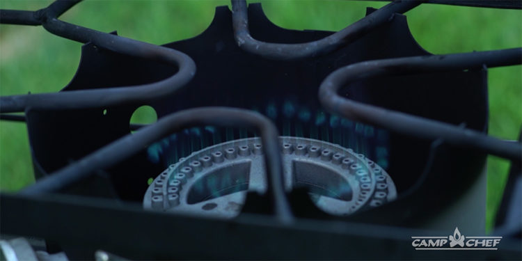 natural gas grill low flame