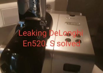 Why is my Nespresso machine leaking from the bottom?