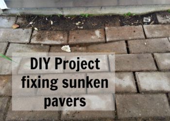 How do you repair brick pavers?