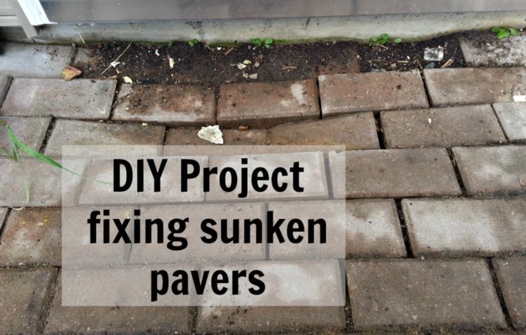 How do you repair brick pavers?