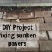 How do you repair brick pavers?