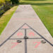 Can you play shuffleboard on concrete?