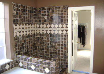 how hard is it to retile a shower