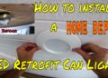 how to install replacement led recessed lights