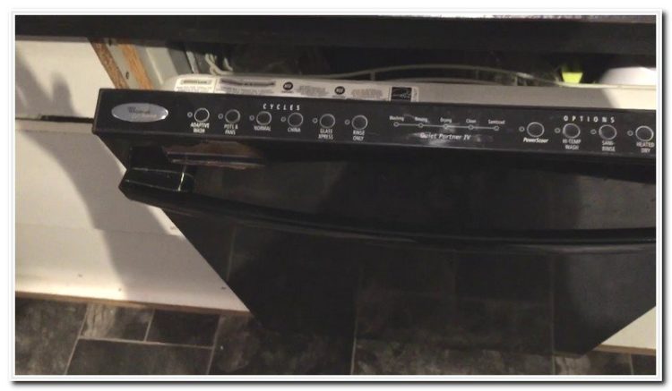 dishwasher diagnostic mode