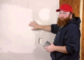 what grit sandpaper for drywall mud