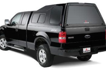 How do you install a Leer truck cap?