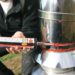 how to seal stove pipe to chimney