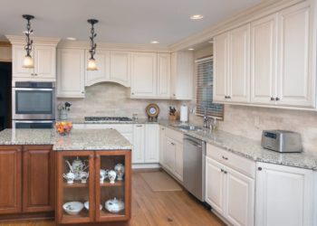 How do you clamp cabinets together?