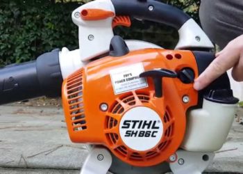 how to start a redmax leaf blower