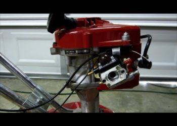 how to clean carburetor on mantis tiller