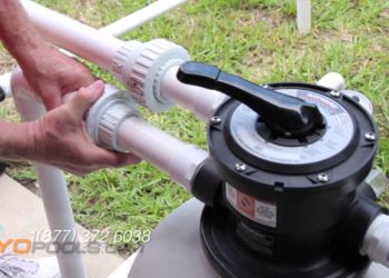 How do I change the O ring on my pool filter?