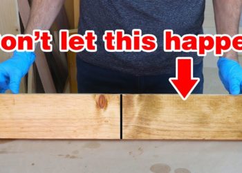 stain not taking to wood