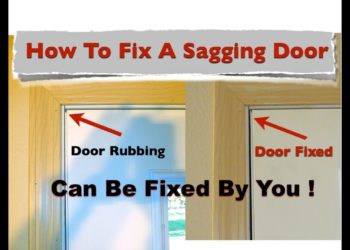 how to fix a sagging truck door