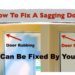 how to fix a sagging truck door