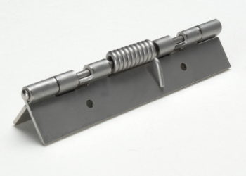 What are spring loaded hinges?