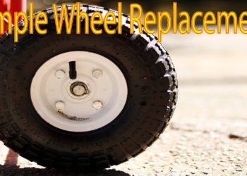how to change hand truck wheels
