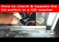 ge washer lid switch bypass