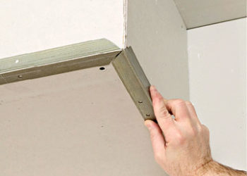 how to install outside corner bead