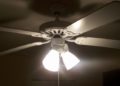 How do you install a light kit on an existing ceiling fan?