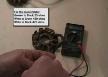 arctic cat atv stator testing