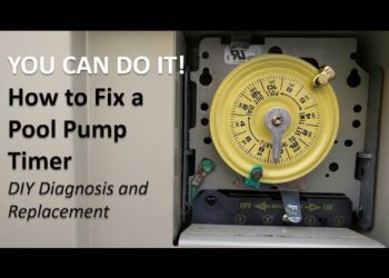 How do I fix my pool pump timer?