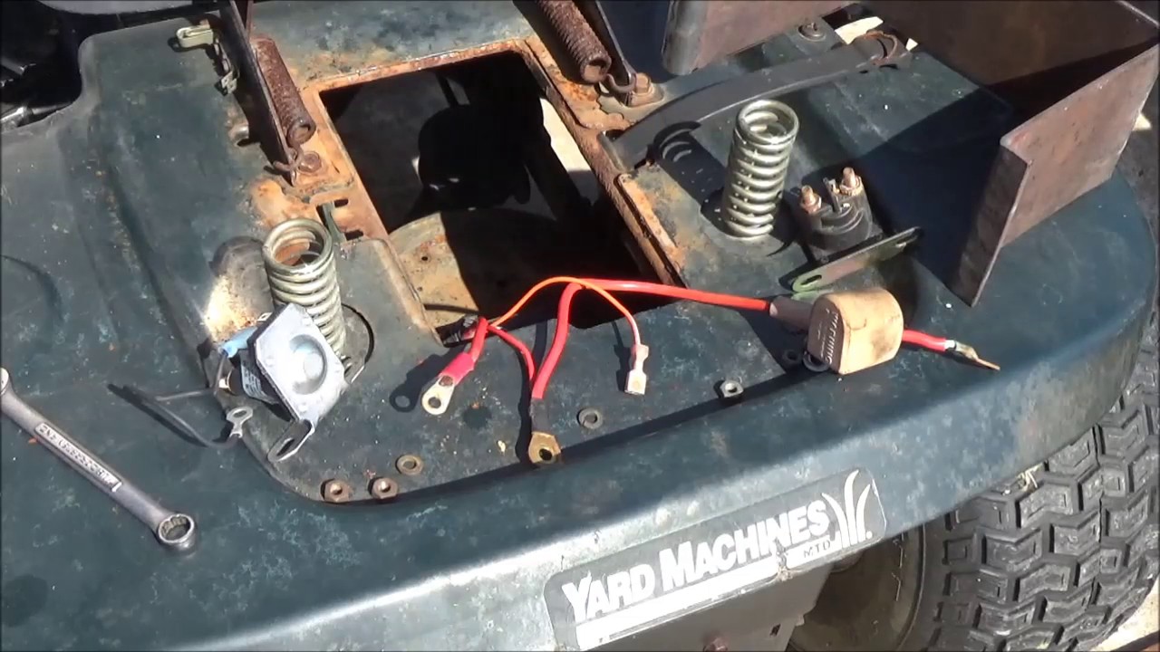 How Do You Test A Starter Solenoid On A Riding Lawn Mower