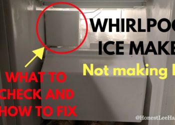 How do you reset a whirlpool ice maker?