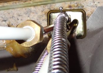 How do you fix a loose kitchen faucet?