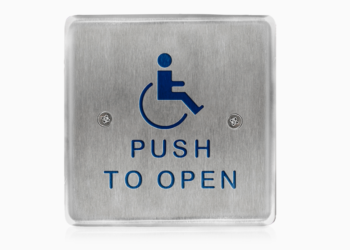 How do you fix a push button on a handicap?