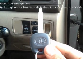 Will valet key set off alarm?