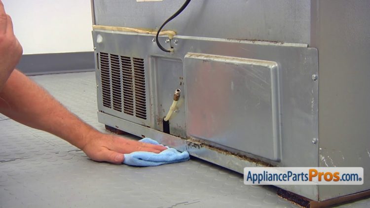 ge top freezer refrigerator drain tube location