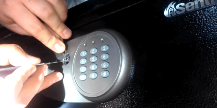 How do you open a lock when you lost the key?