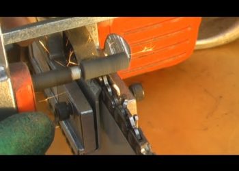how to grind chainsaw rakers