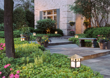 how to use solar lights in landscaping
