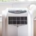 How do you hook up a portable air conditioner to a casement window?