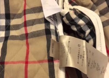 How do you wash a Burberry jacket?
