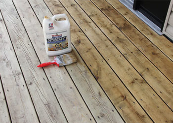 can you use thompson water seal on plywood