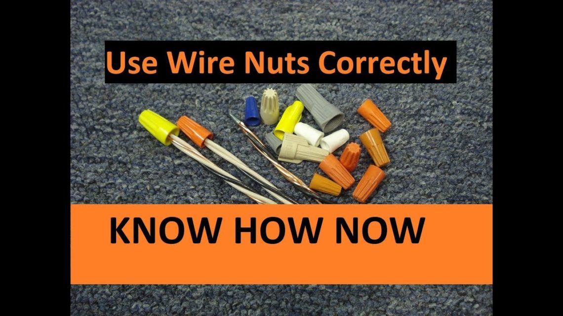How do you waterproof wire nuts?