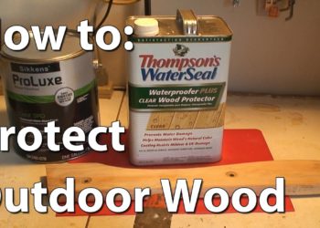 protect outdoor wood sign
