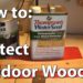 protect outdoor wood sign