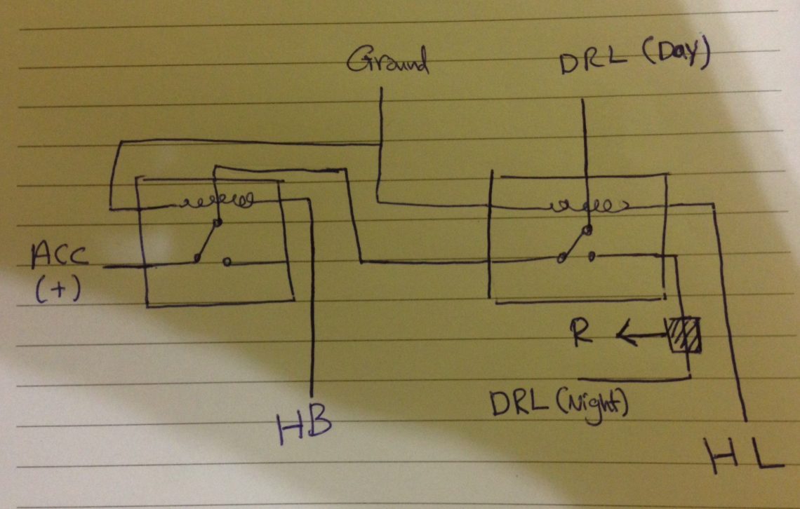 Daytime Running Light Wiring Diagram